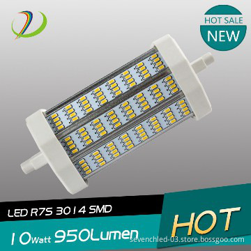118mm SMD3014 CE ROHS LED R7S bulb 8w/10w